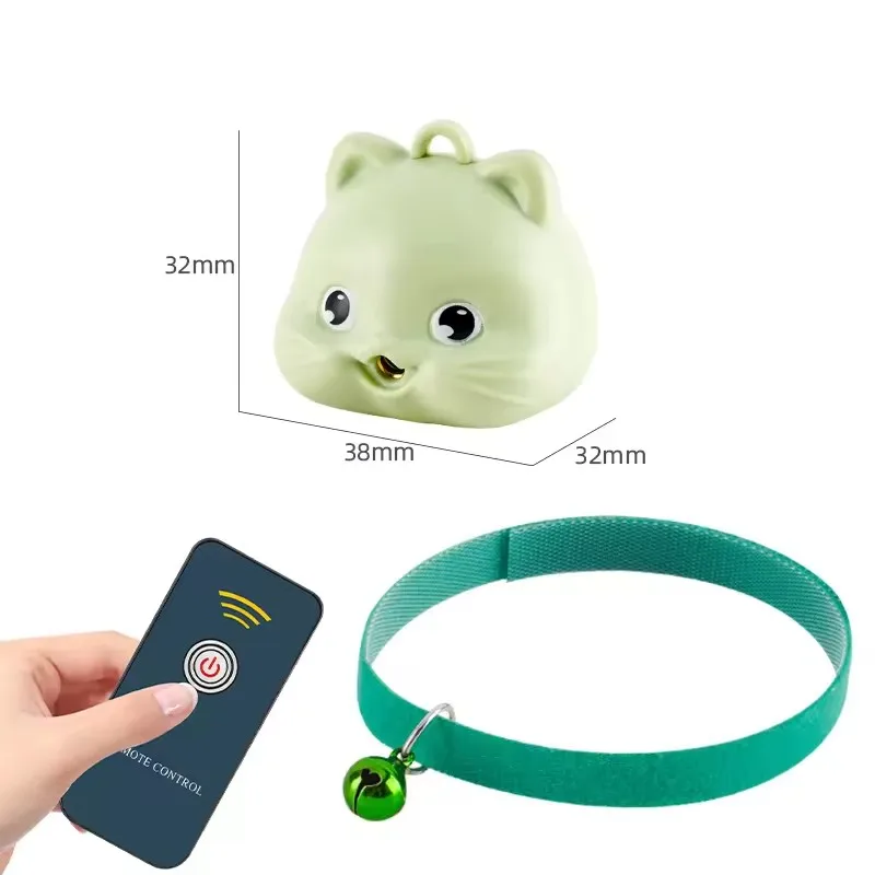 Xianchanpets New Cat Collar Toy With Led Lights Remote Controller Interactive Laser Cat Toys With Cat Collar Funny Toy