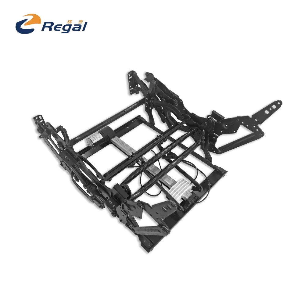 REGAL Electric Recliner Fold Frame Parts Sofa Mechanism Zero Wall Motorized Metal Black Extension Modern Chair Mechanism 3 Years
