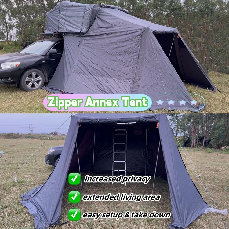 Rooftop Hardshell Tent Roof Tent High Quality Hard Shell 4*4 Car Roof Top Tent With Roof Rack