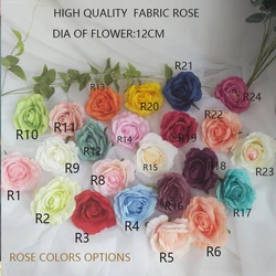 Custom 3D Pink Flowerwall Wedding Artificial Silk Rose Flower Wall Panel Backdrop Artificial Flowers Decorative Flowers For Wall