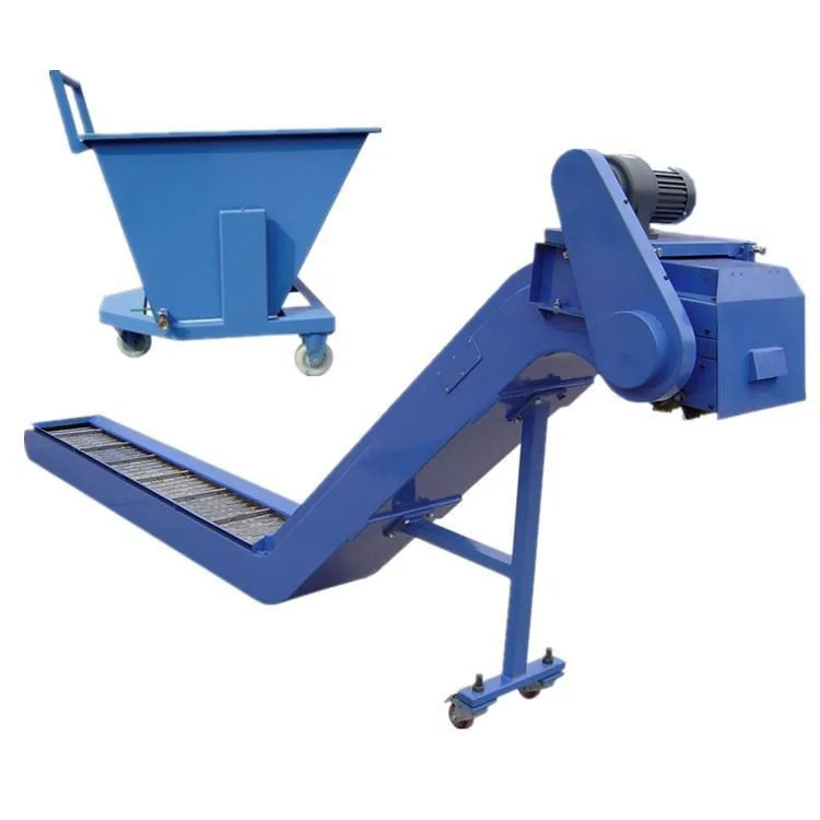 Machine Tool Chip Removal Chain-plate Scrap Conveyor Scraper Spiral