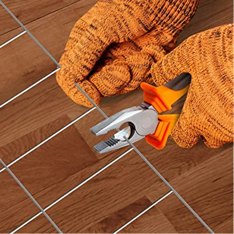 wire mesh 6 gauge  welded razor spiked wire mesh fence panels decorative metal wire mesh for poultry