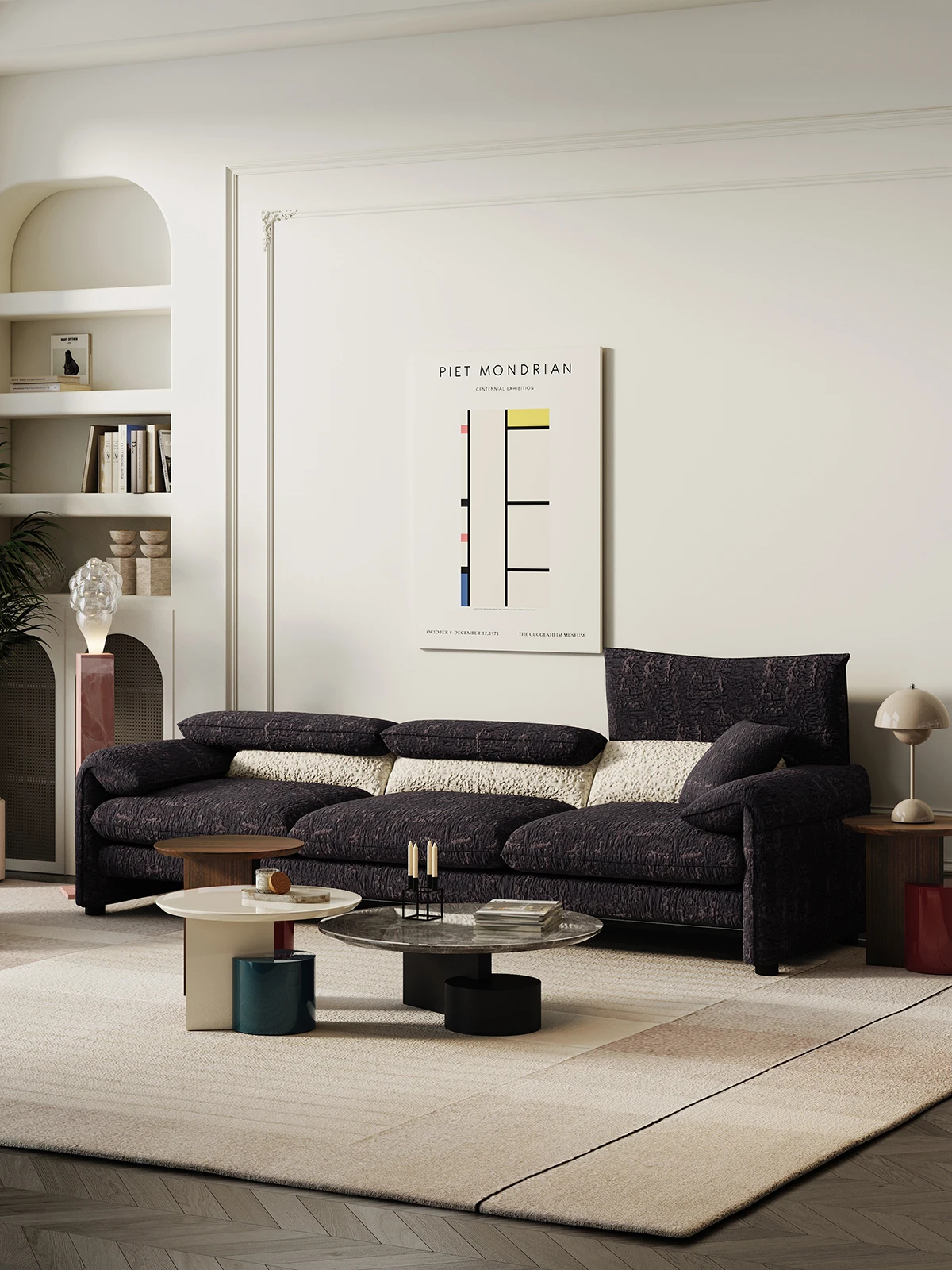 Factory Furniture Sofa Modern Soft Sofa Living Room Modular Sectional Couches Corner Sofa Sets