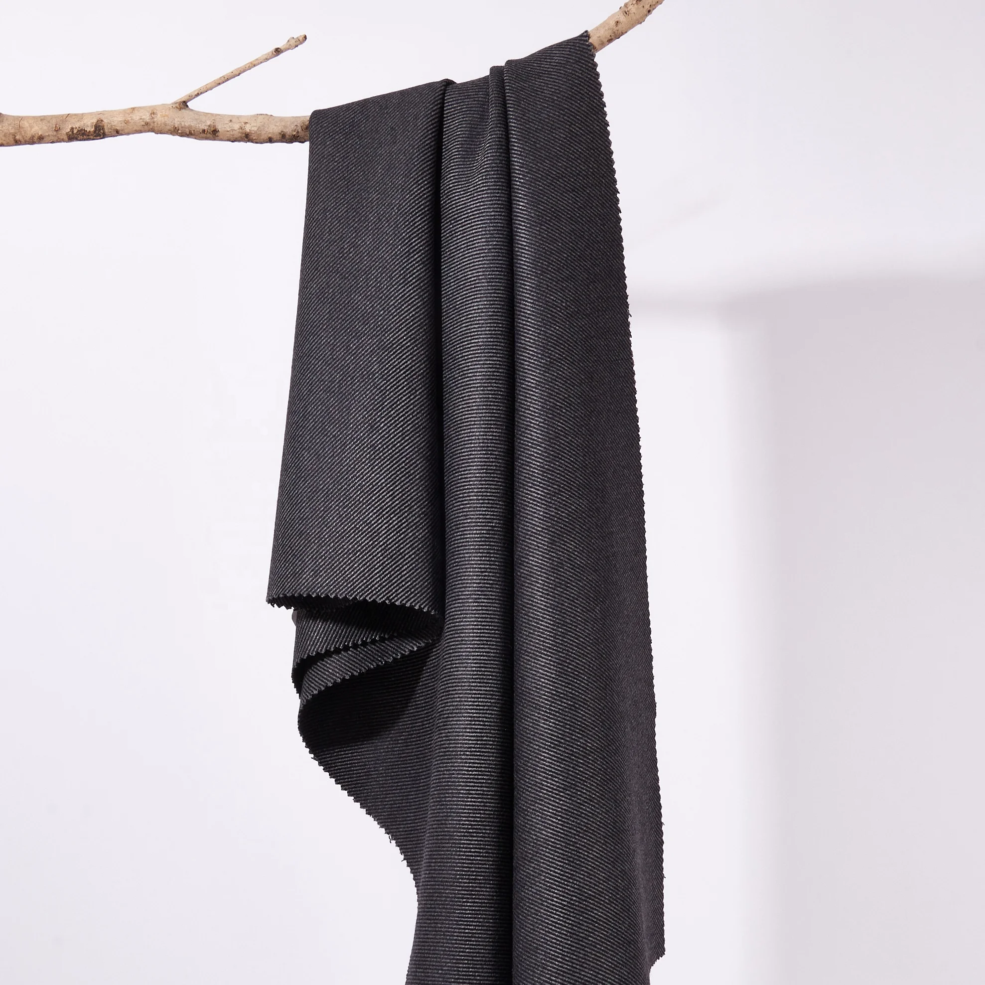 Factory price wholesale tw polyester wool jacquard stretch fabric