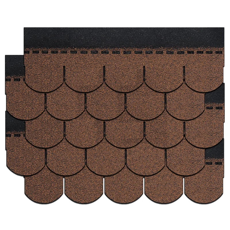 Fish scale type jingda china factory quality warranty color sand covering asphalt shingles roof tile