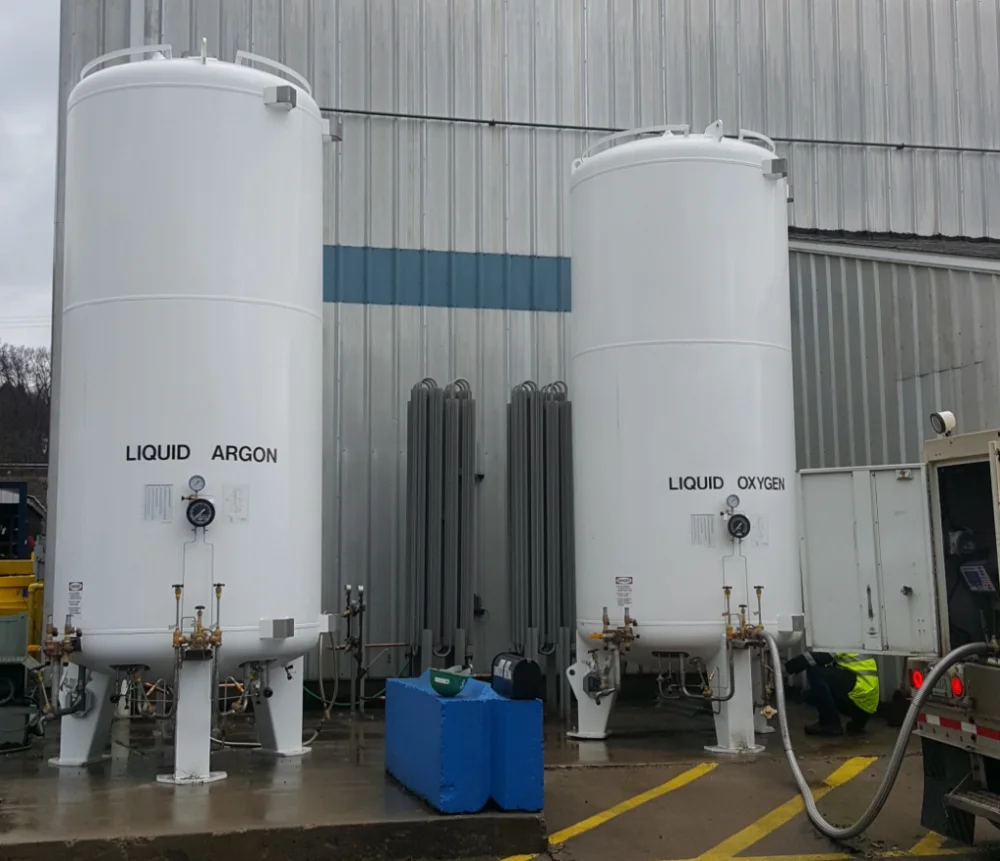 5 м3 криогенный жидкий азот/Кислород/аргон бак для металлургии с низким давлением