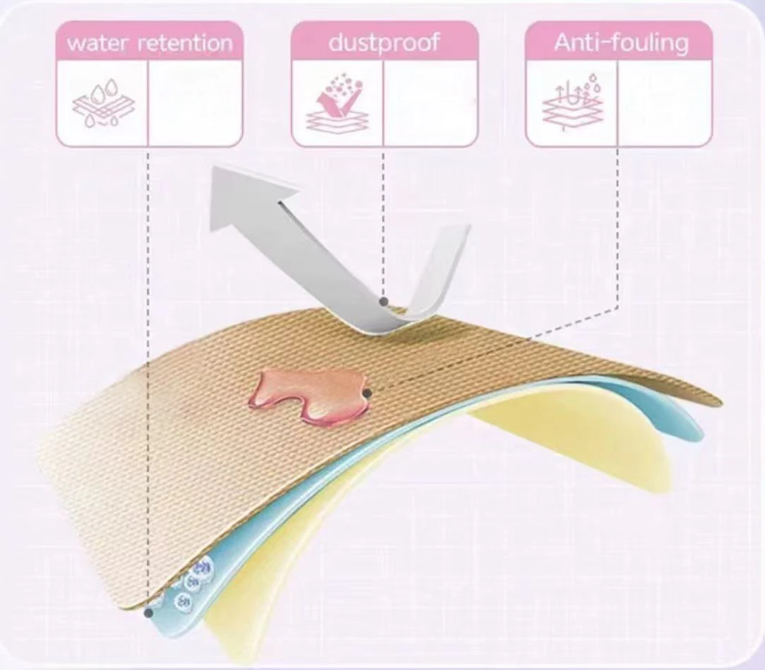 Kitchen Replaceable Rainbow Microfiber Cleaning Rug Multi-purpose Soft 12 Layers Rags Cloths dust remover bath pva magic sponge