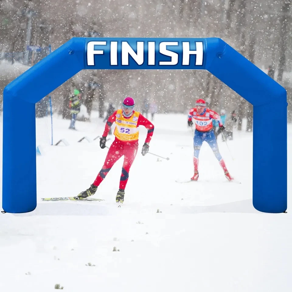 Wholesale Cheap outdoor activity events customize logo size marathon start finish line inflatable arch