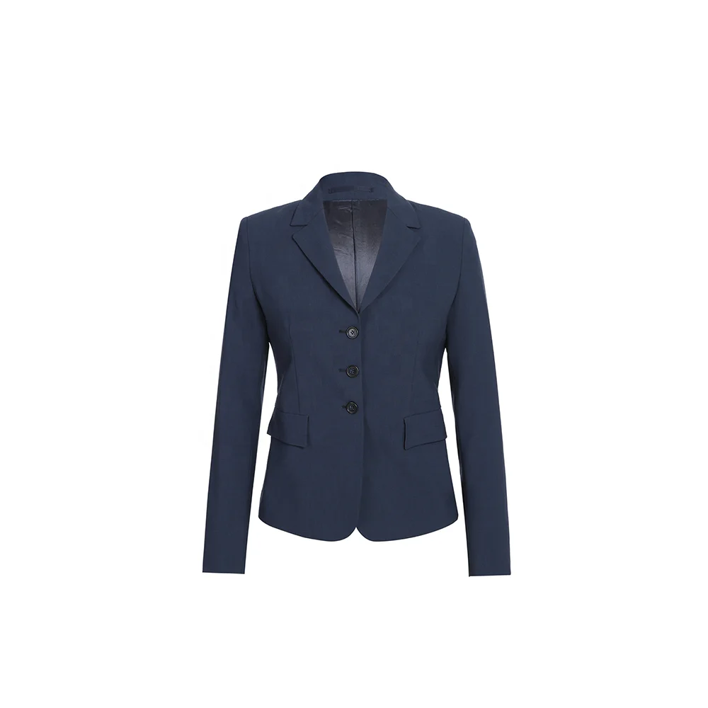 
Manufacturer custom wholesale fashion women blazer polyester women jacket 