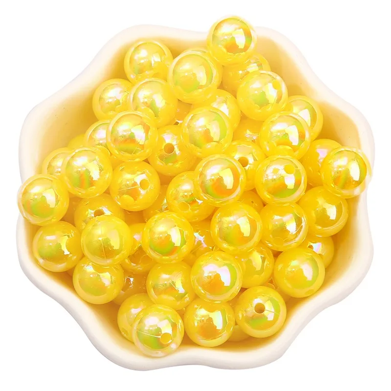 Manufacturer Plastic Pearl Beads Colorful Acrylic ABS Imitation Pearl Beads Decorative DIY Beads And Charms For Jewelry Making