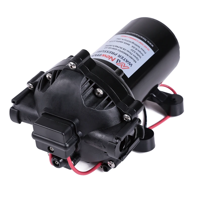 Newmao 51 series 12v washing and clean micro diaphragm pump car washer automatic garden irrigation camping water pump