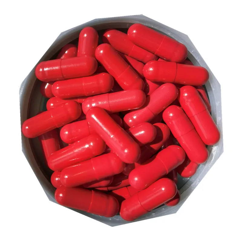 High quality empty capsules color vegetable capsules 000 00 0 1 2 3 4