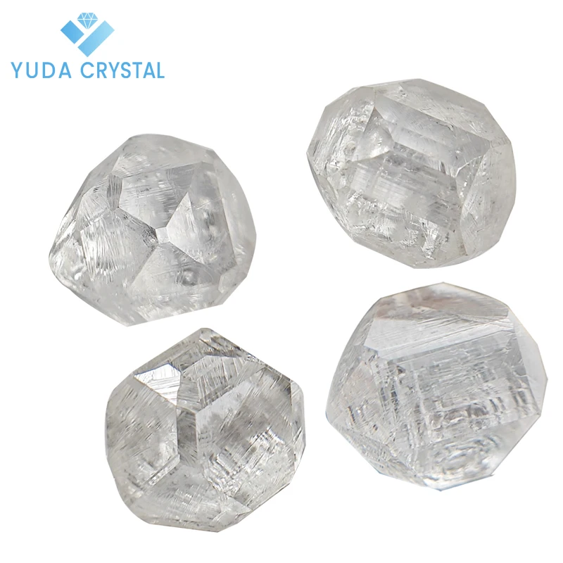 China Supplier Rough Lab Grown Rough Diamond Hpht Synthetic White Diamonds for Jewelries