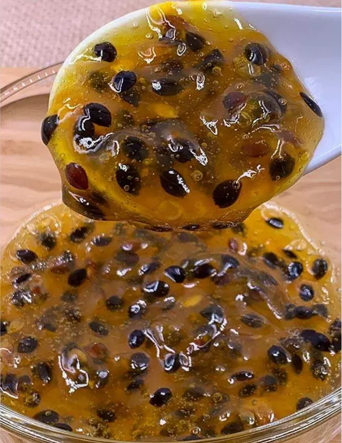 Delthin Wholesale 12 Flavors Passion Fruit Jam  Puree Jam 1kg Fruit Pulp Puree Baked Milk Tea Shop Bread Jam