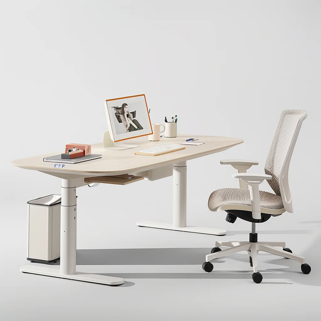 Surprise Price High Tech Luxury Simple Electric Height-Adjustable Executive Desk Professional Stable Lifting Table