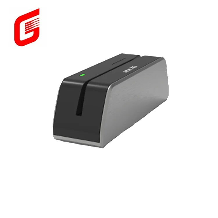 Портативный считыватель магнитных карт MSRX6 с USB-питанием бесплатным программным обеспечением MSRX6BT беспроводной для всех 3