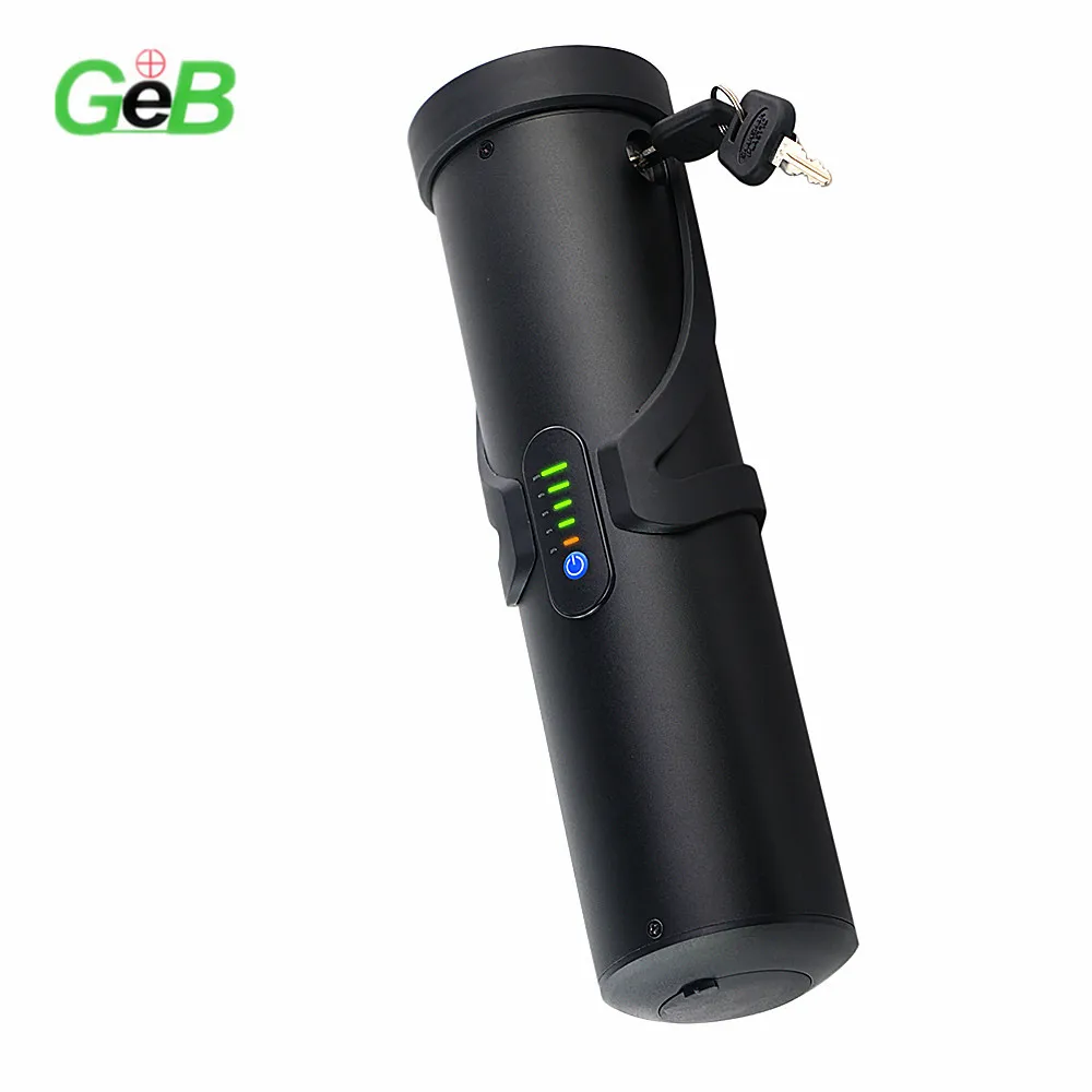 GEB высокой энергии Аккумулятор для е-байка 24v 36V 7.5Ah 48V 18650 с 20A BMS съемный коробка многократного цикла глубокого заряда-разряда аккумуляторная батарея для мотоцикла или электровелосипеда