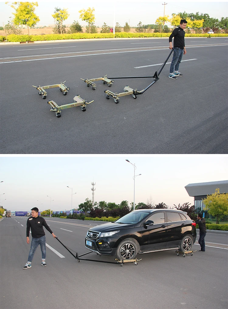 3ton простой колеса тележки Джек Долли для автомобиля, сертификат качества ce и gs колеса тележки