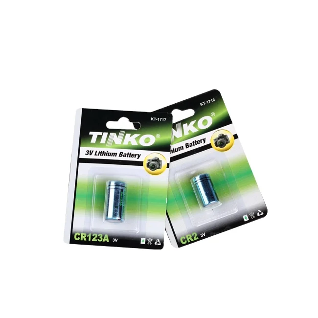 Lithium battery CR2 CR123A size 3V