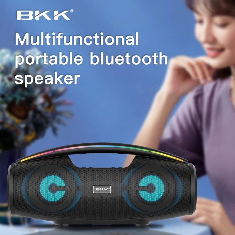Party Box Portable Speakers portable speaker Factory Wholesales Led Light Outdoor Wireless Party Speaker