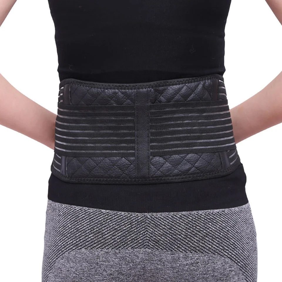 Tourmaline Products Self-heating Magnetic Waist Back Support Belt Lumbar Brace Waist Support Belt