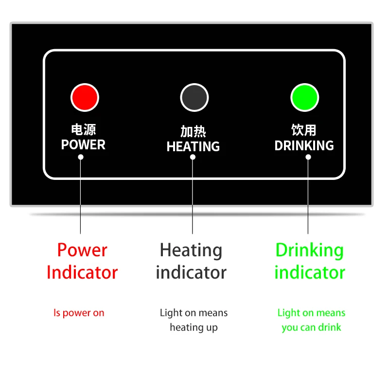 
water boiler Professional china supplier 10L bar series stepping instant hot water dispenser for hotel 