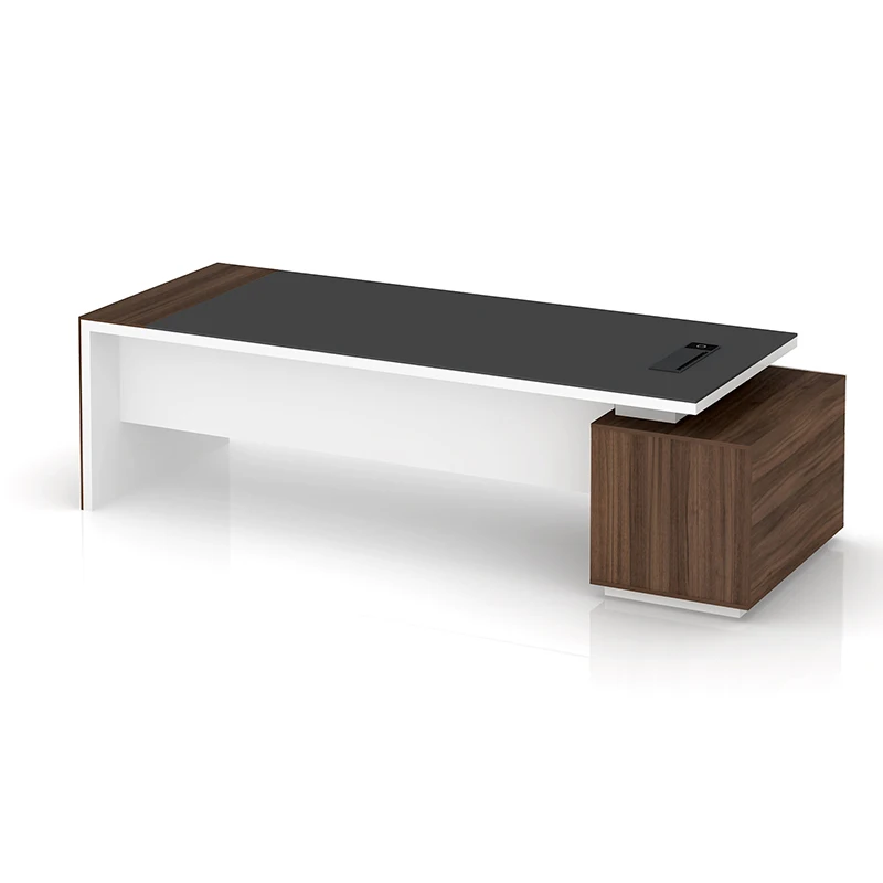 Premium Ceo Boss L Shape Office Furniture Luxury Office Desk Executive Modern