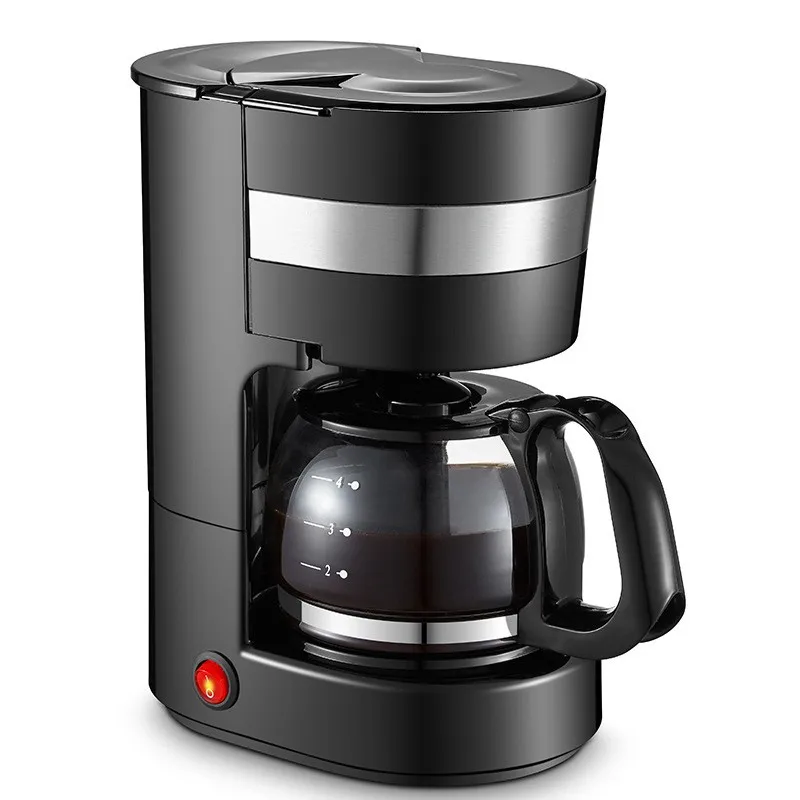 650ml 4-6 Cups Coffee Machine 650W US plug Family Office Household Good Price 0.65L Anti Drip Function Belgium Drip