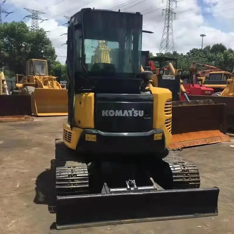 Б/у мини-экскаватор Komatsu PC55 небольшой экскаватор по
