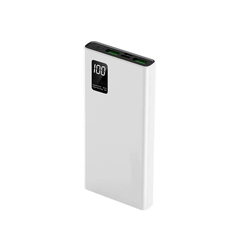 Power Bank 10000 мАч Type-C Micro USB с фонариком Быстрая зарядка внешний аккумулятор банк быстрой зарядки power