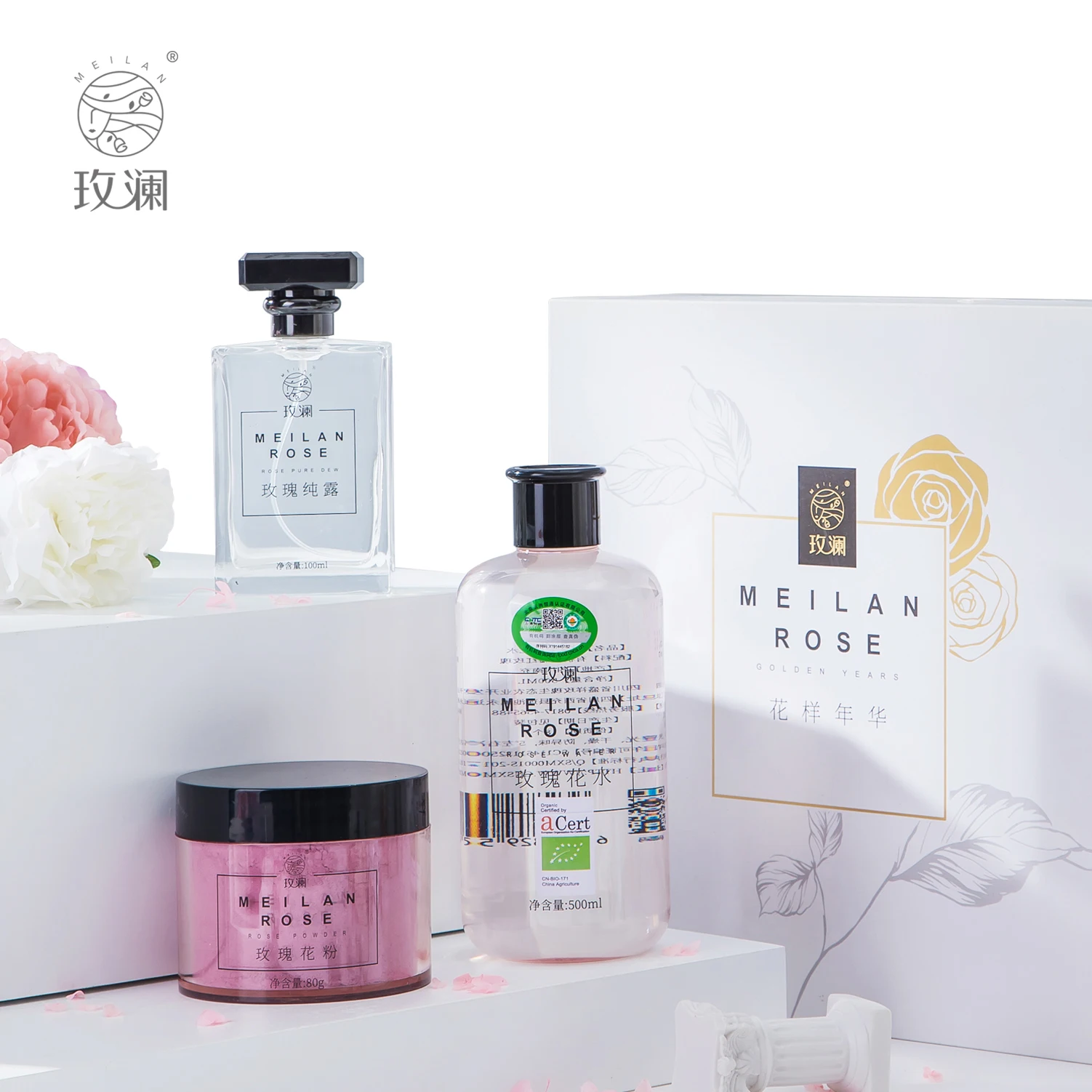 Flower Love Set Rose Pure Dew Original Milk Edible Rose Concentrated Juice Tea Fresh Rose Juice