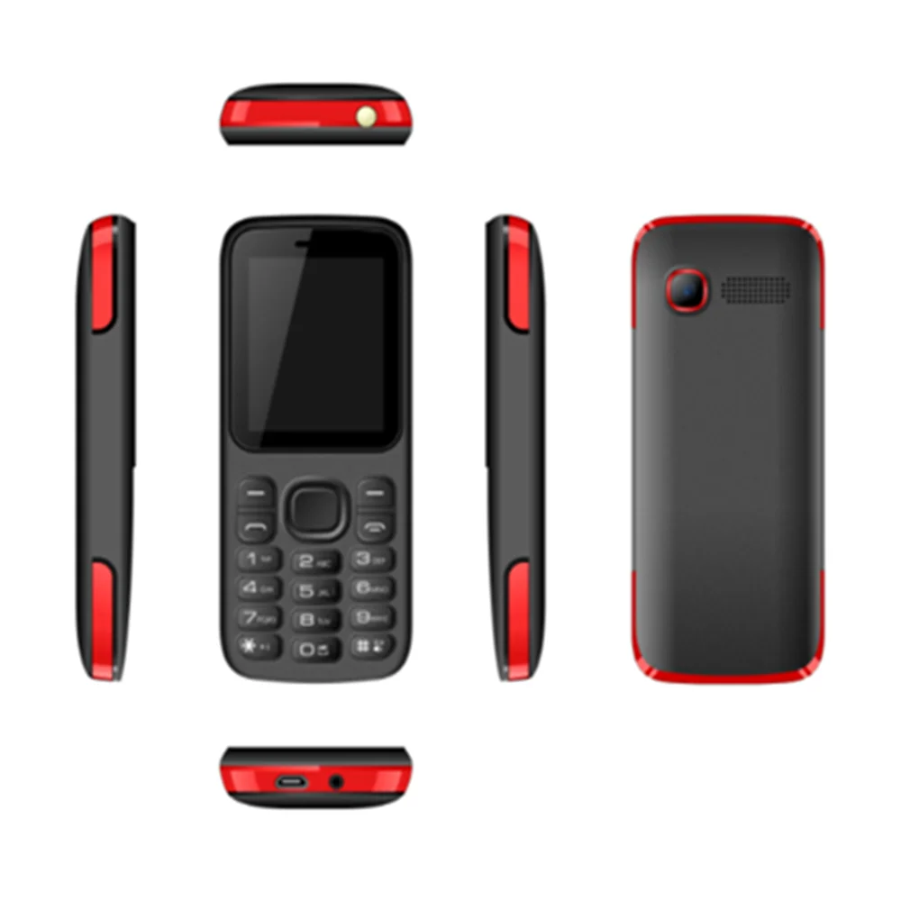 Factory Hot Sale Black GSM OEM ODM Manufacturer Ultra Cheap Senior 2G Mobile Phone