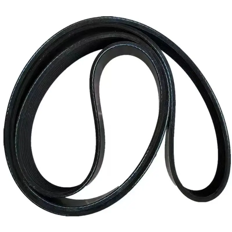 Production of rubber drive belt, fan belt, V-belt