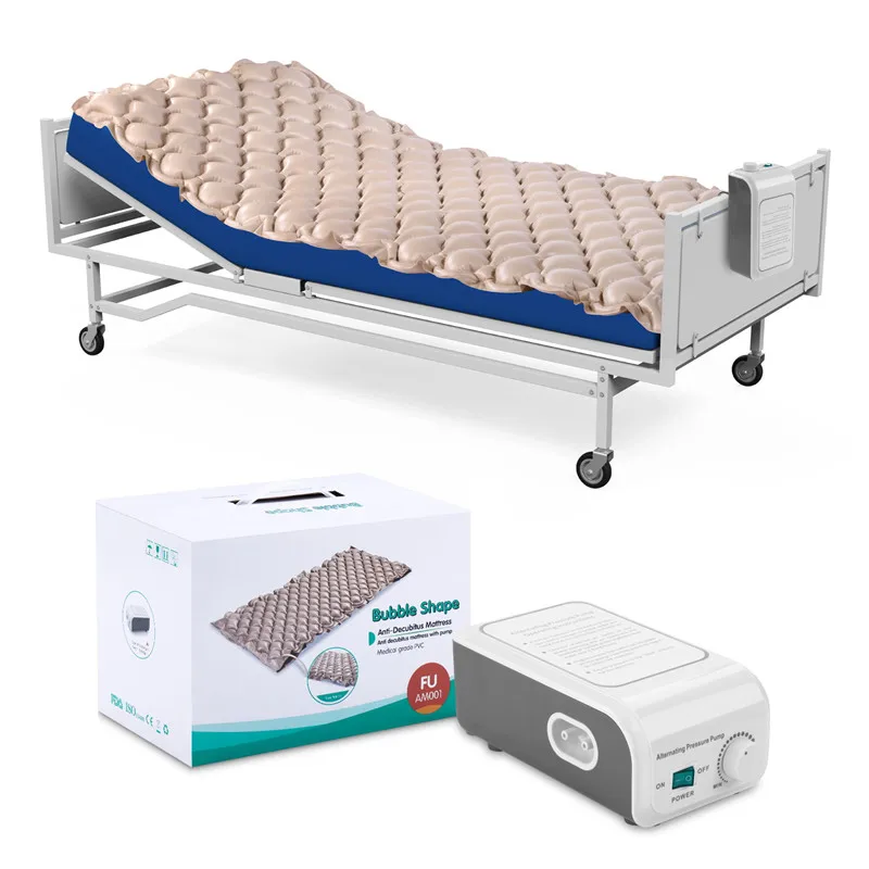 Factory directly sale hospital home Inflatable Anti bedsore medical anti decubitus air mattress with inflate pump