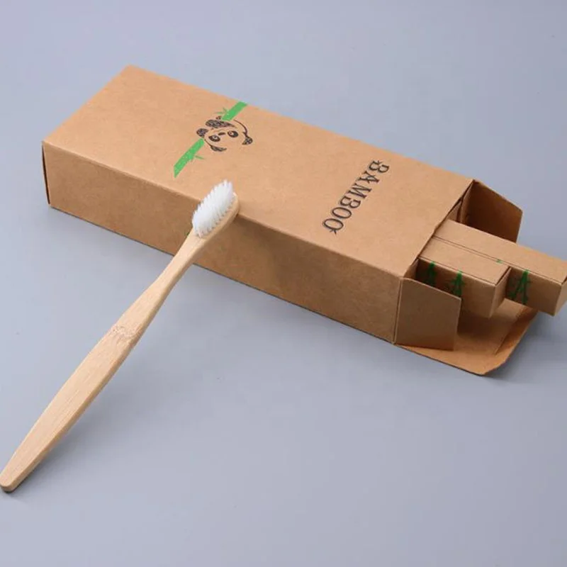 Factory direct adult bamboo toothbrush home toiletries travel hotel tail wholesale