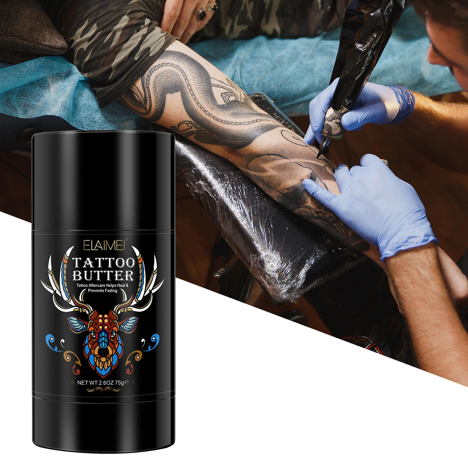 Tattoo Aftercare Tattoo Moisturizer Promotes Healing Butter Natural Tattoo Balm for Soothing and Brightening