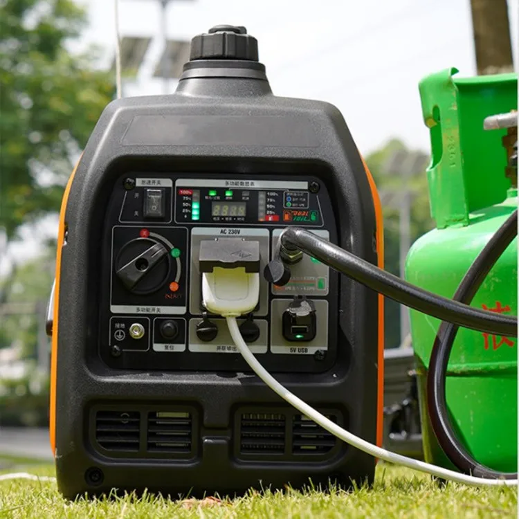 Wholesale Dual Fuel Power Equipment LPG Generators Super Silent Portable Inverter Generators 2800 Watt