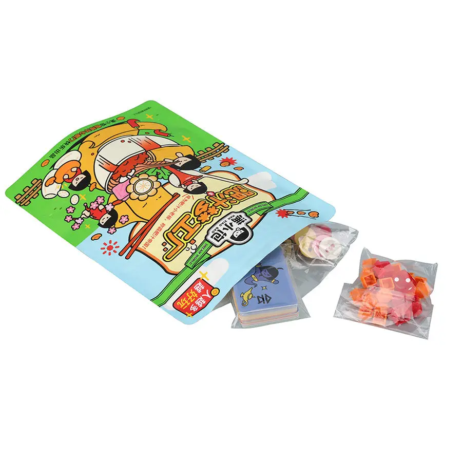 Hot Sale Custom Pattern Fun Little business Game Custom Group Team Board game With Plastic Pieces