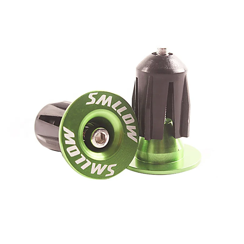 Bicycle Bar End Plugs Universal Bike Handlebar End Caps Lightweight Aluminum Bike Grip Ends for Bicycle handlebar