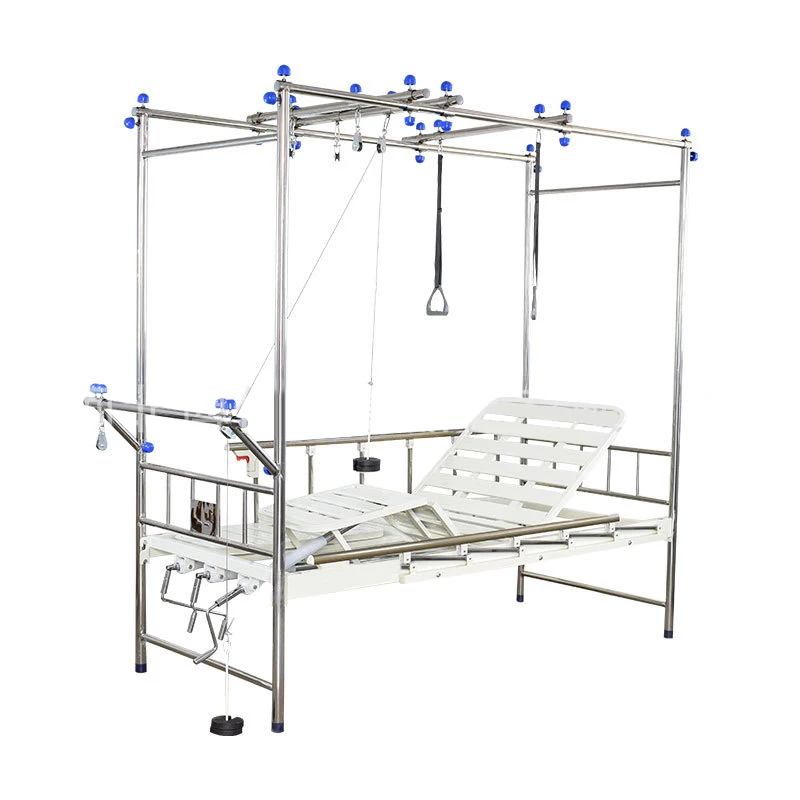 Orthopedic traction bed medical rehabilitation training bed