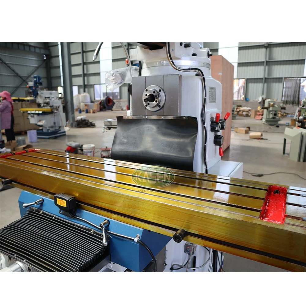 Vertical and horizontal turret milling machine 4HW 5HW high precision metal grinding and milling machine