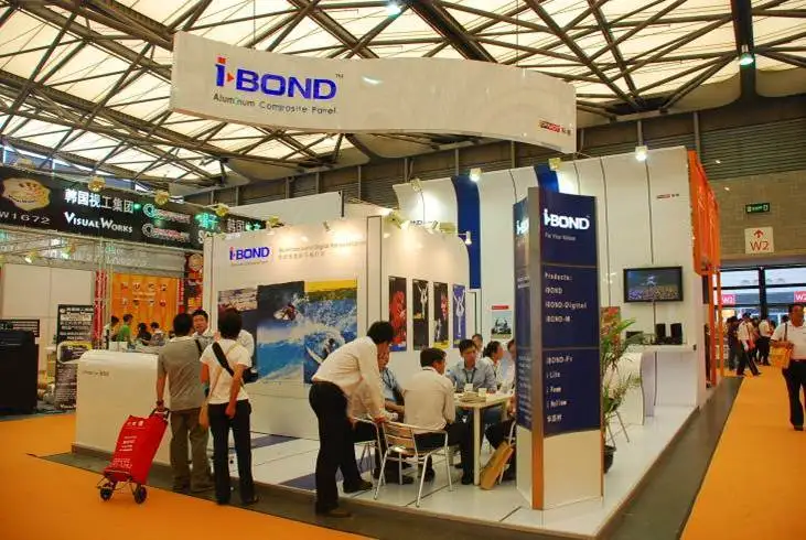 ibond 4x8 Feet 3mm PE aluminum composite panel and acp plastic sheet manufacturer for advertising sign board