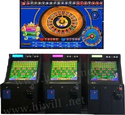 High Quality 3 Player Super Mega Ball Roulette Machine Wall Electronic Roulette Slot Machine Factory Price for sale