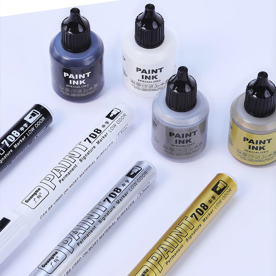 Oil Based Non-toxic and Safe Permanent Paint marker Set