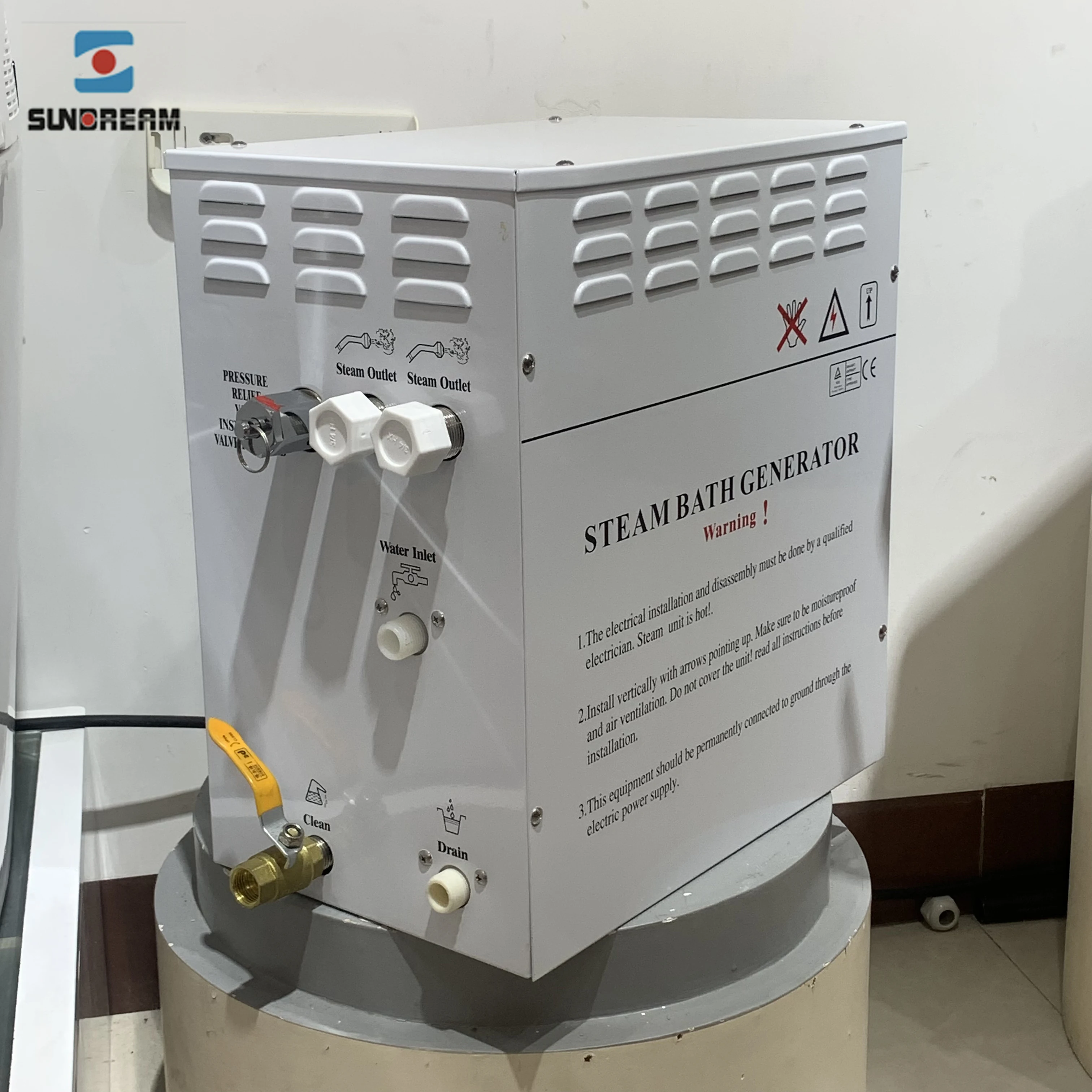 SUNDREAM WiFi APP Control steam generating device steam electric generator 3KW-18KW steam bath machine generator