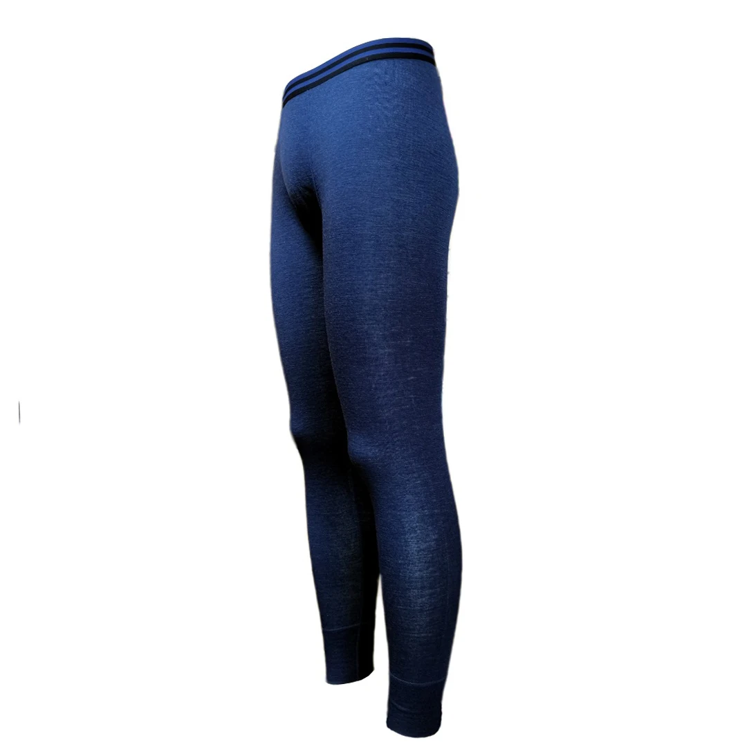 Custom Outdoors High Quality Thermal Underwear For Men 80% Merino Wool Base Layer Pants