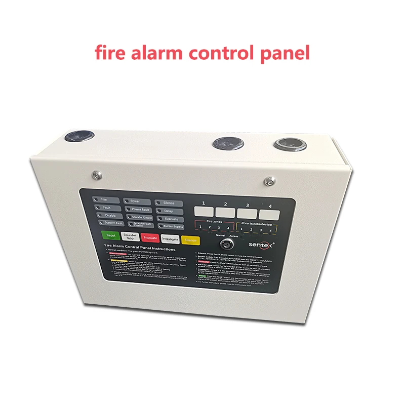 1/2/4 zone Fire alarm system Control panel Fire alarm control panel