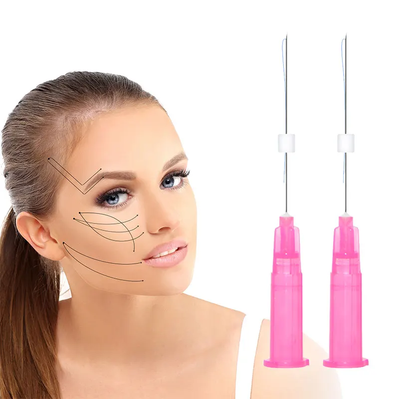 Новые Инновационные товары из Кореи, медицинские свойства швов, моно-тупая канюла 29 г, Абсорбирующая ПДО-нить для шеи