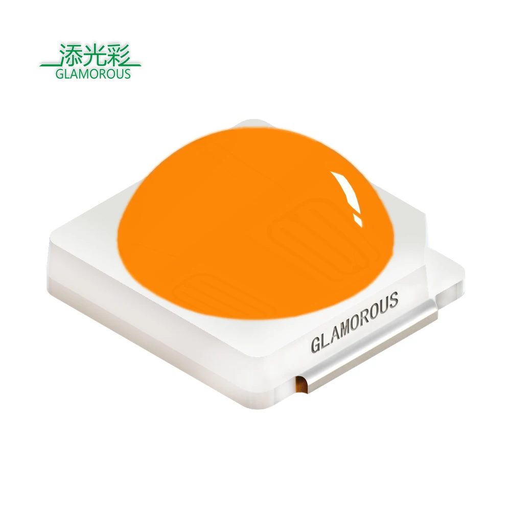 High quality Free Samples 3030 Lens LED Chip White Light  Warm White 3500-6500K 1W 3030 SMD LED With Lens Chip Factory Shipment