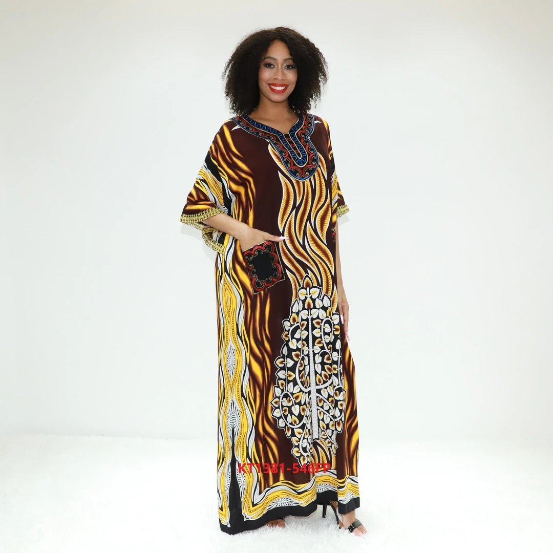 muslim clothing female abaya  Clearance AY Fashion KT1381-546FP Abidjan Fashion boubou